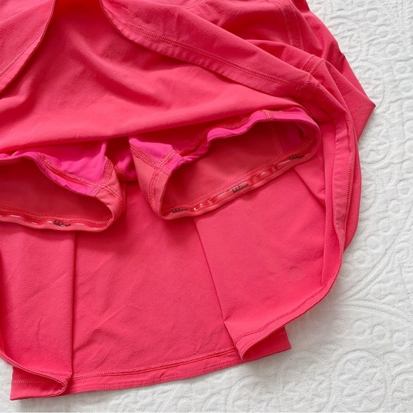 🔥 Lululemon Pace Rival Mid-Rise Skirt *Extra Long, Lip Gloss - Picture 6 of 7